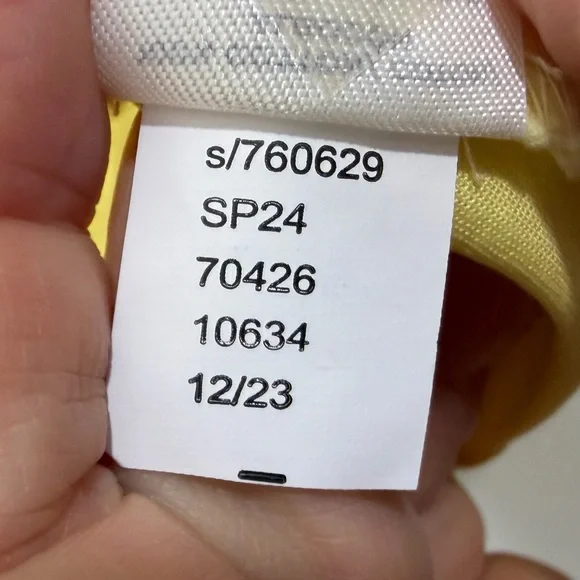 Loft Poplin Wide Leg Pants in Lemon Yellow - Picture 11 of 12